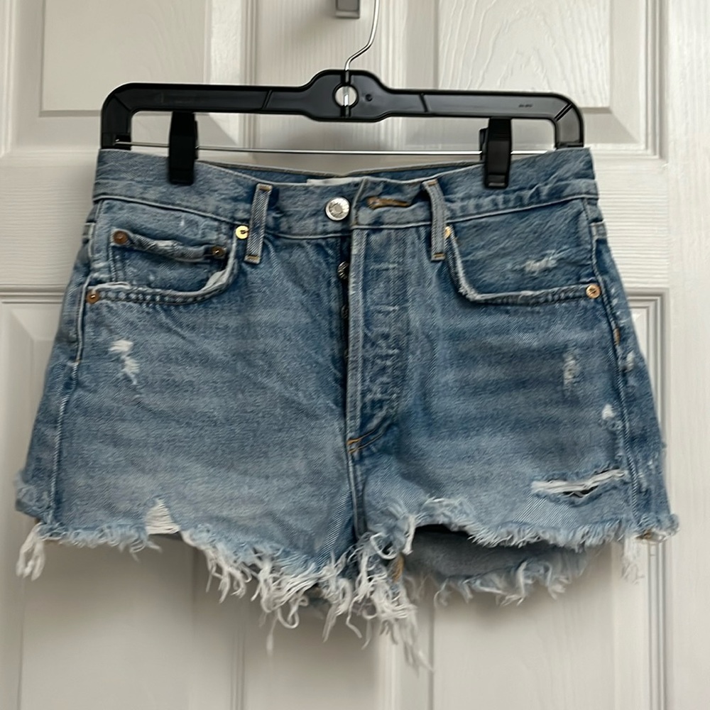 Agolde Jean shorts mini 25